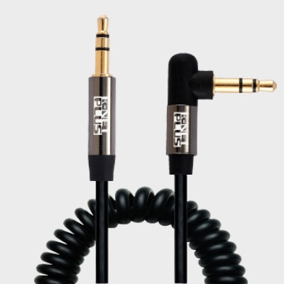 AUX Cable 90 Spring